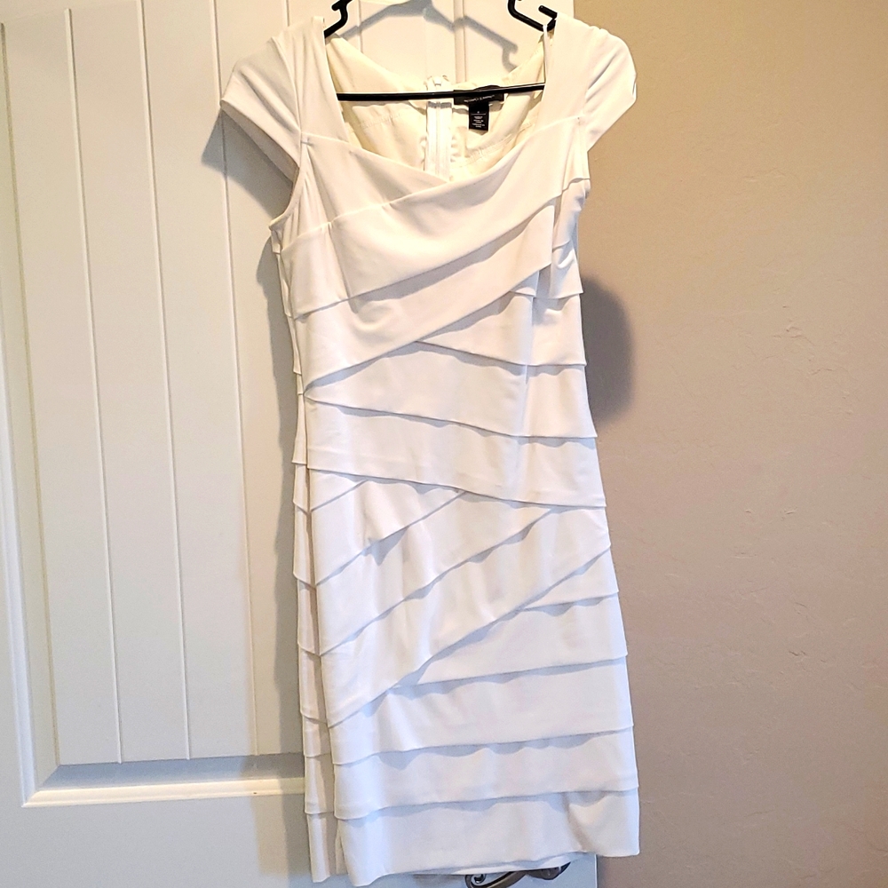 White Shift Dress